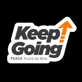 Keep Going! logo