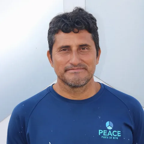 Portrait of Joel Pelayo Aldana, PEACE Punta de Mita team