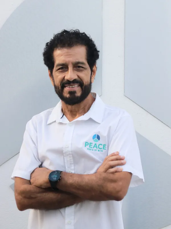Portrait of José Antonio Salgado Soto, PEACE Punta de Mita team
