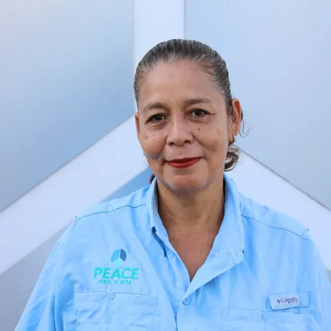 Portrait of Ma. Leticia Aguilar Calderón, PEACE Punta de Mita team